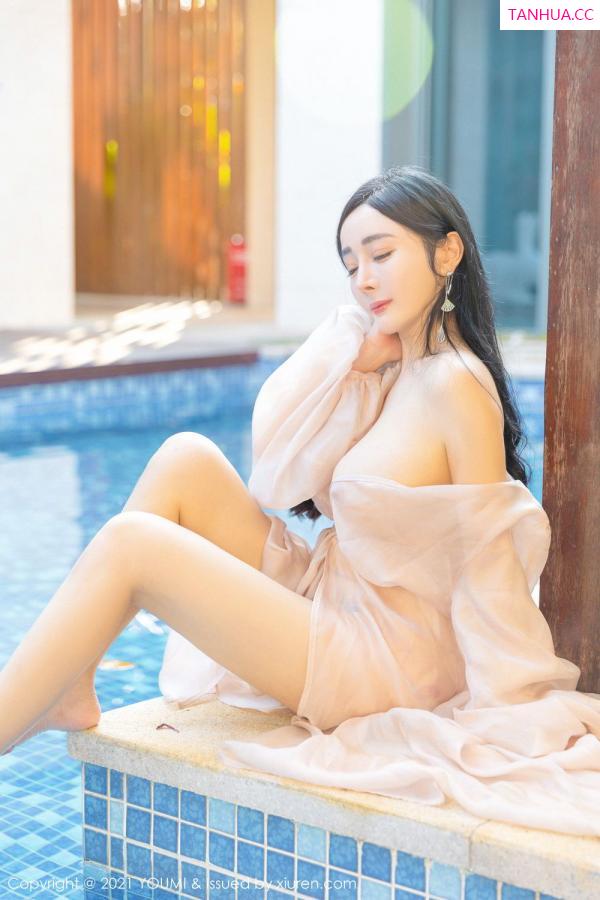 允薾  [YOUMI]高清写真图 2021.04.19 VOL.631 允薾第53张图片